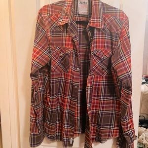Jachs womens flannel size XL